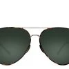 Tangle Free Aviator - Green Tortoise Polarized