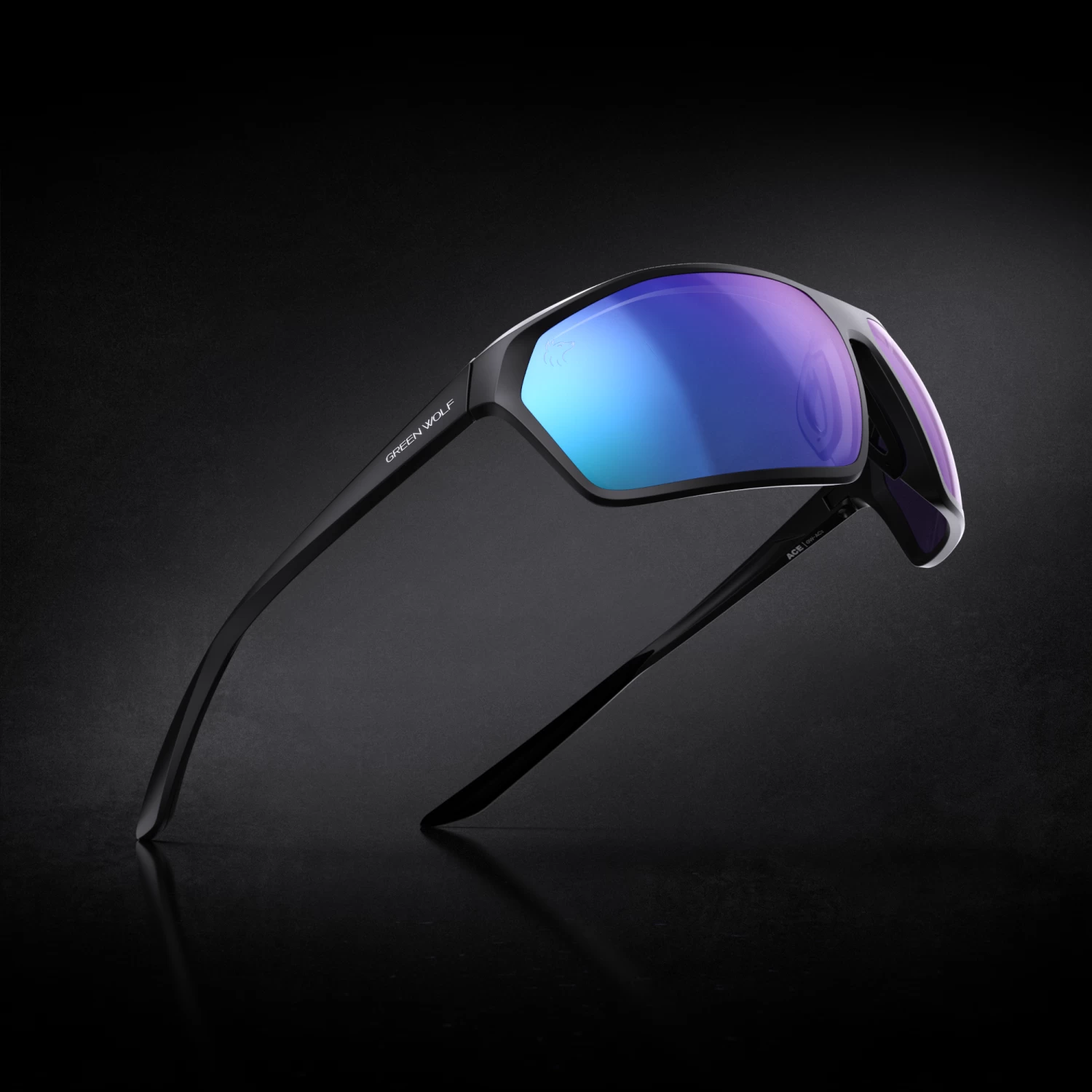 Green Wolf Ace - Black Glacier - Image 2